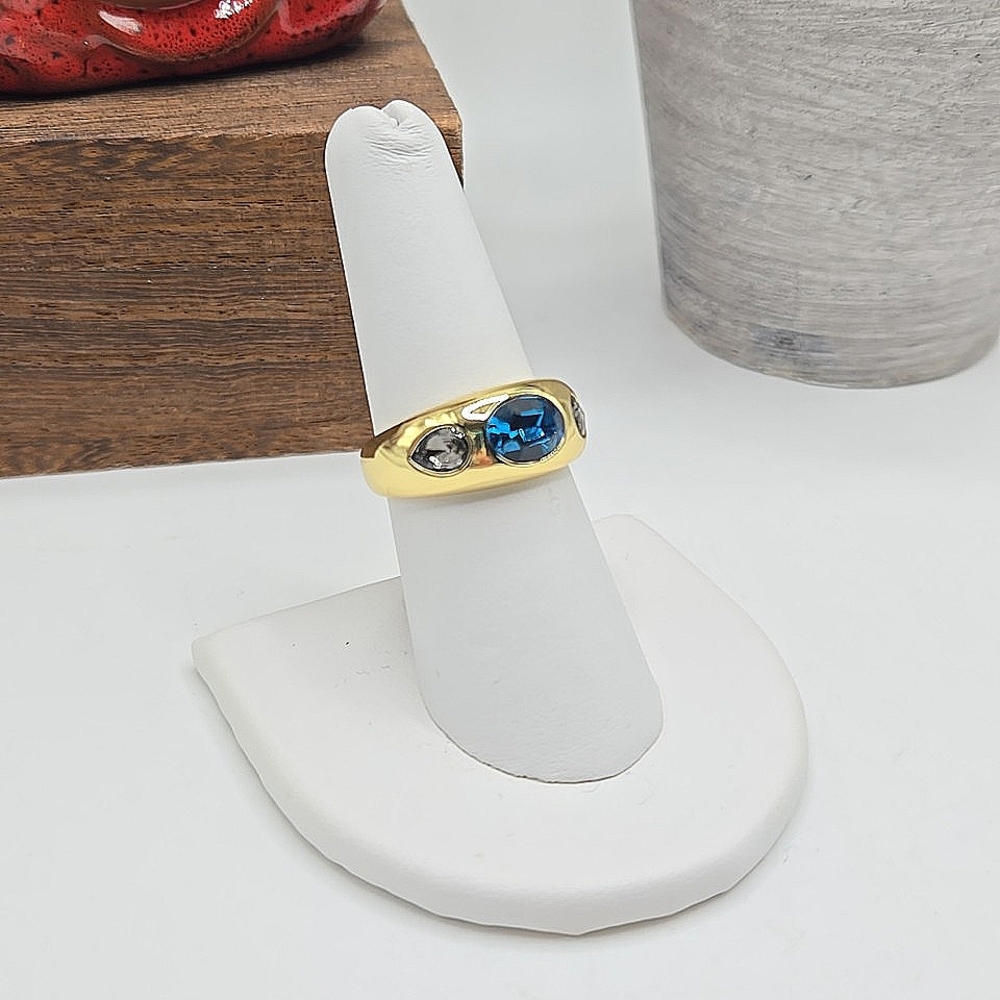 Gorjana Gold Nova Ring in Blue Mix - Picture 5 of 6